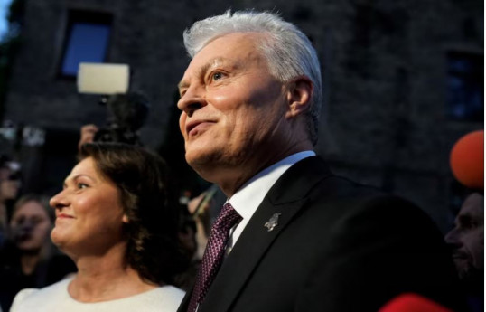 Lithuanian Nauseda calls victory in presidential election