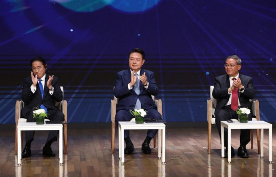 South Korea, China, Japan joint declaration after first summit in four years