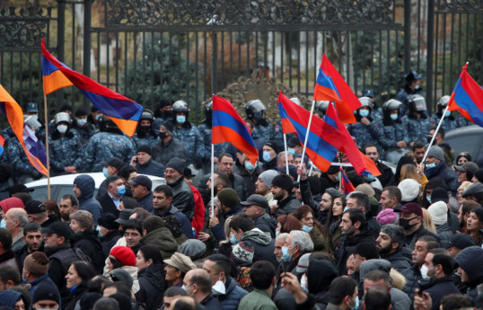 Number of people detained during protests in Yerevan reached 284
