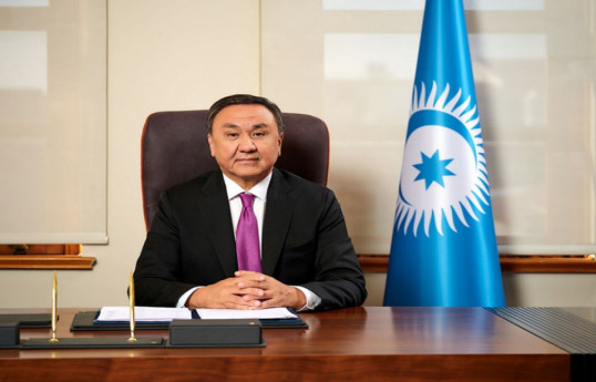 Secretary General of the Organization of Turkic States (OTS) Kubanychbek Omuraliev