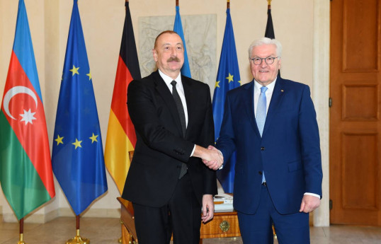 Frank-Walter Steinmeier, Ilham Aliyev