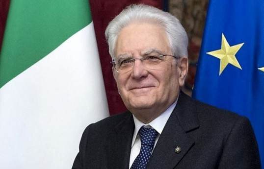 President of Italy Sergio Mattarella 