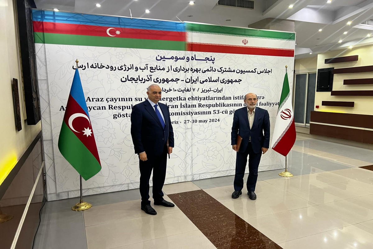 Working mode of Araz Reservoir and water distribution between Azerbaijan and Iran have been determined, and a Protocol has been signed