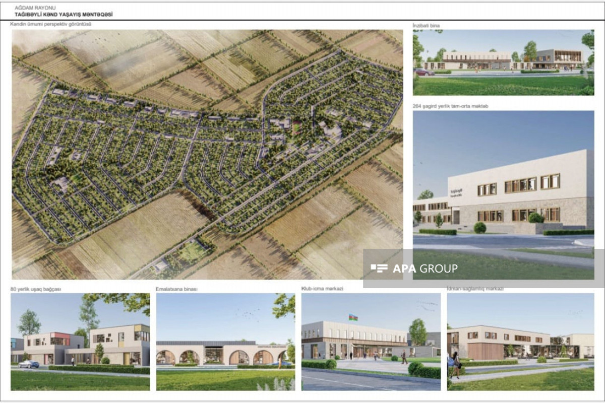 Media tour was organized to newly founded villages of Azerbaijan