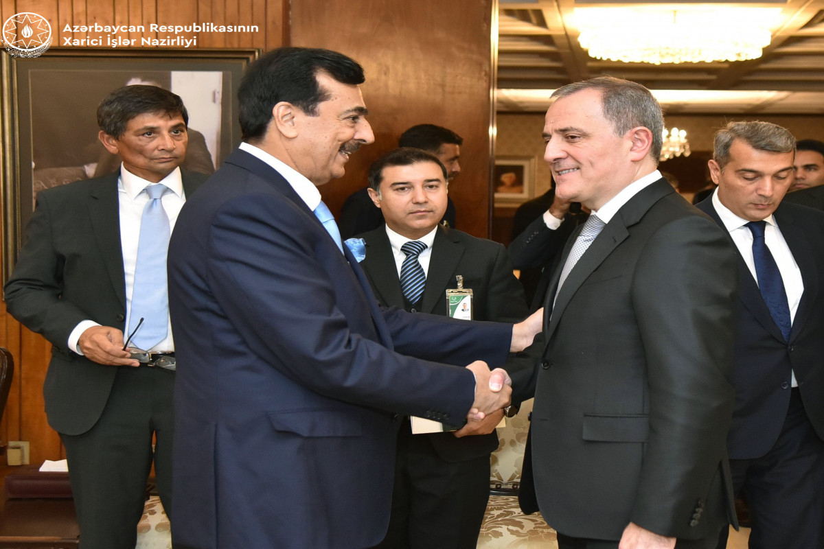 Minister Jeyhun Bayramov met with Acting President of Pakistan
