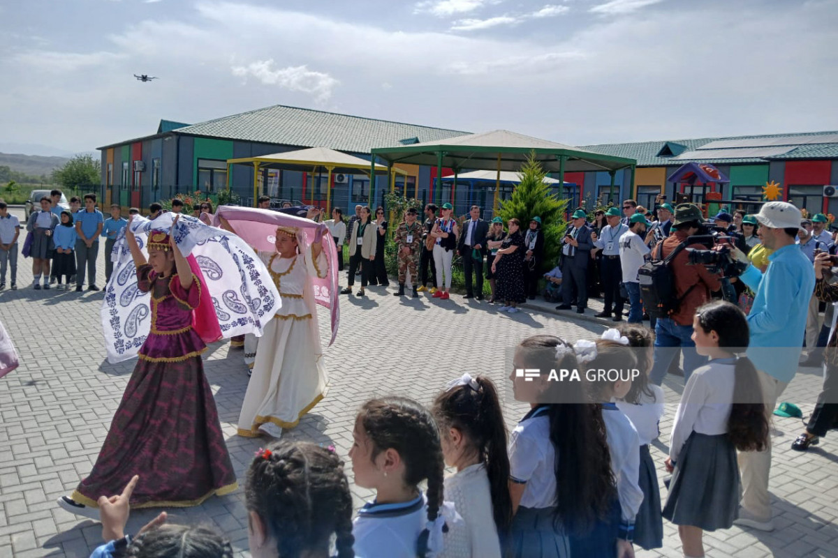 International Humanitarian Demining Conference participants visit Azerbaijan's Aghali village