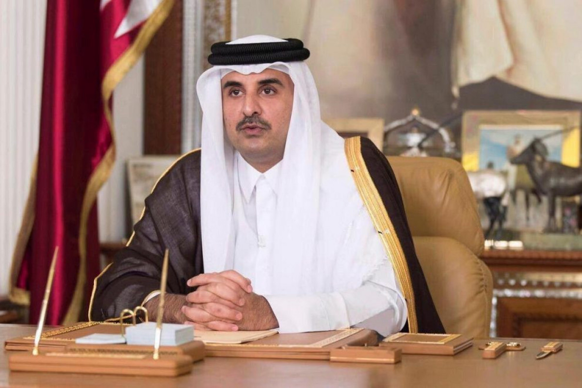 Emir of Qatar Sheikh Tamim bin Hamad bin Khalifa Al Thani