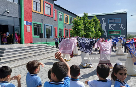 International Humanitarian Demining Conference participants visit Azerbaijan's Aghali village
