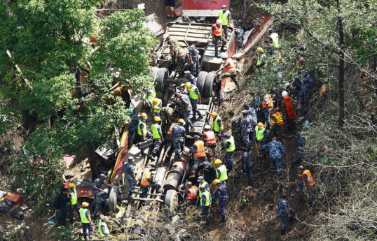 21 dead, 47 injured as bus carrying pilgrims falls into gorge