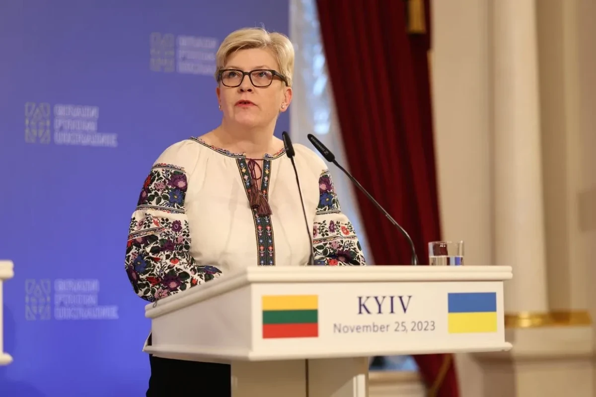 Prime Minister of Lithuania Ingrida Simonyte