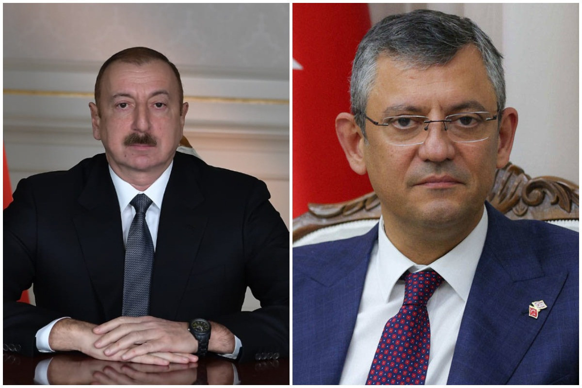 CHP Chairman Özgür Özel made a congratulatory phone call to President Ilham Aliyev