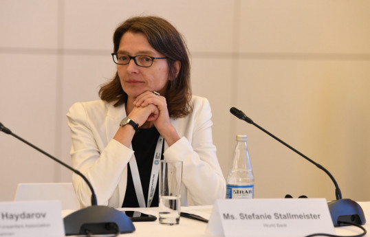 Stefanie Stallmeister, Country Manager for Azerbaijan, Europe and Central Asia of World Bank