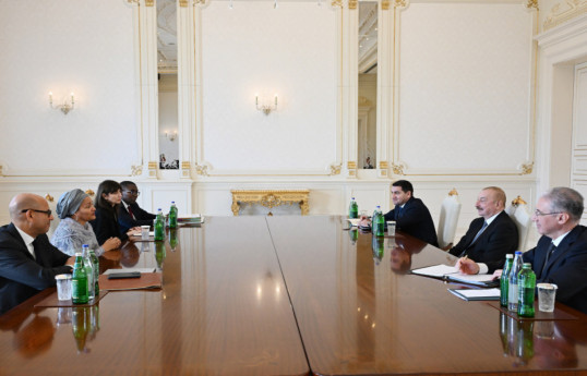 President Ilham Aliyev received UN Deputy Secretary-General-UPDATED 