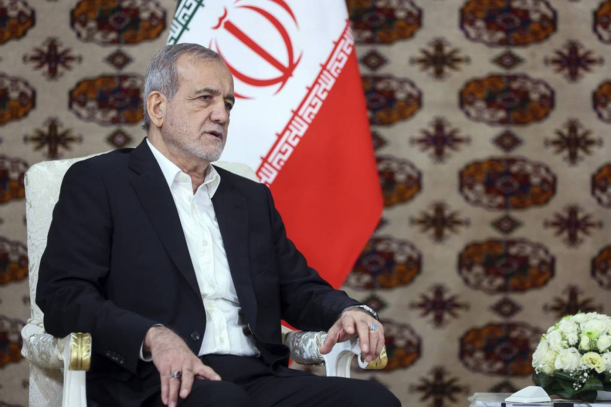 Iranian President Masoud Pezeshkian