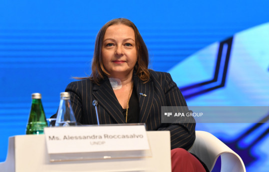 Alessandra Roccasalvo, UNDP Resident Representative a.i. in Azerbaijan