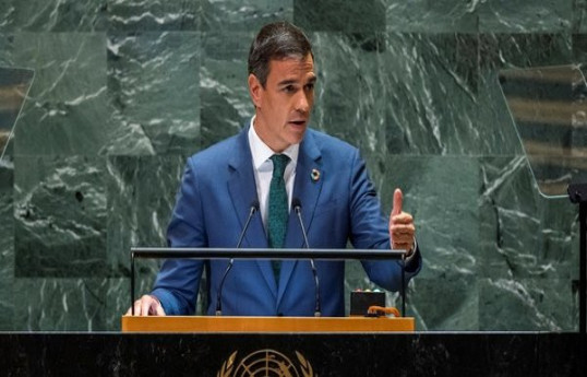 Spanish PM urges world to stop selling weapons to Israel