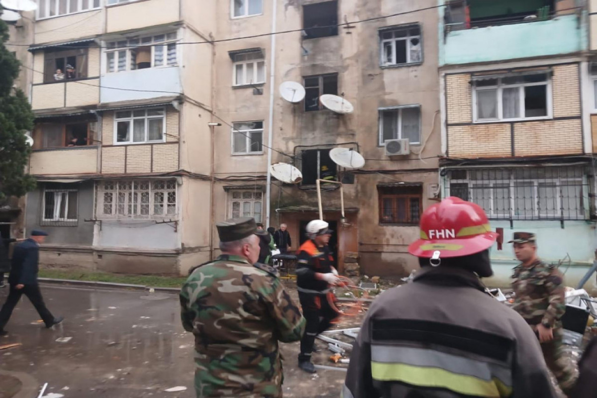 Residential building explosion kills 2, injures 4 inAzerbaijan's Ganja city-PHOTO-VIDEO