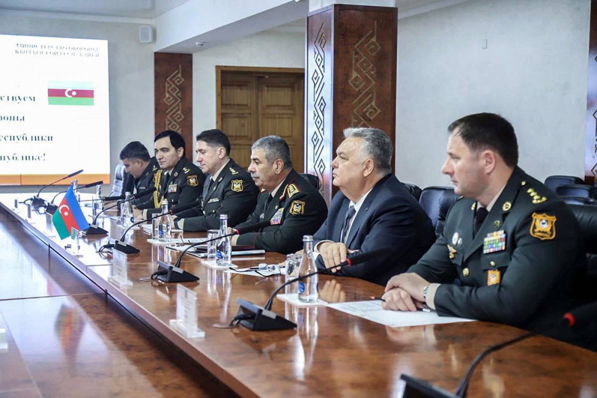 Azerbaijan's Defense Minister meets with his Kyrgyz counterpart, military cooperation plan signed