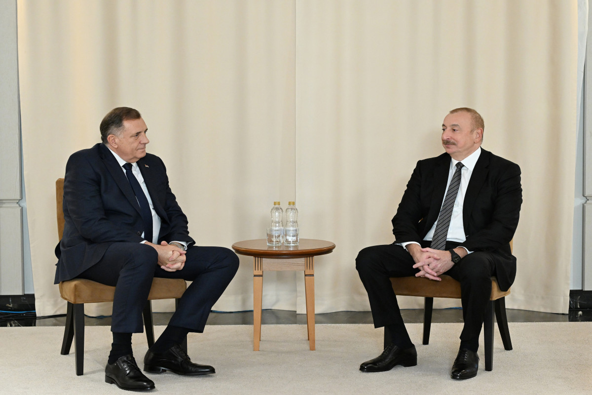 President Ilham Aliyev met with President of the Republic of Srpska of Bosnia and Herzegovina in Kazan