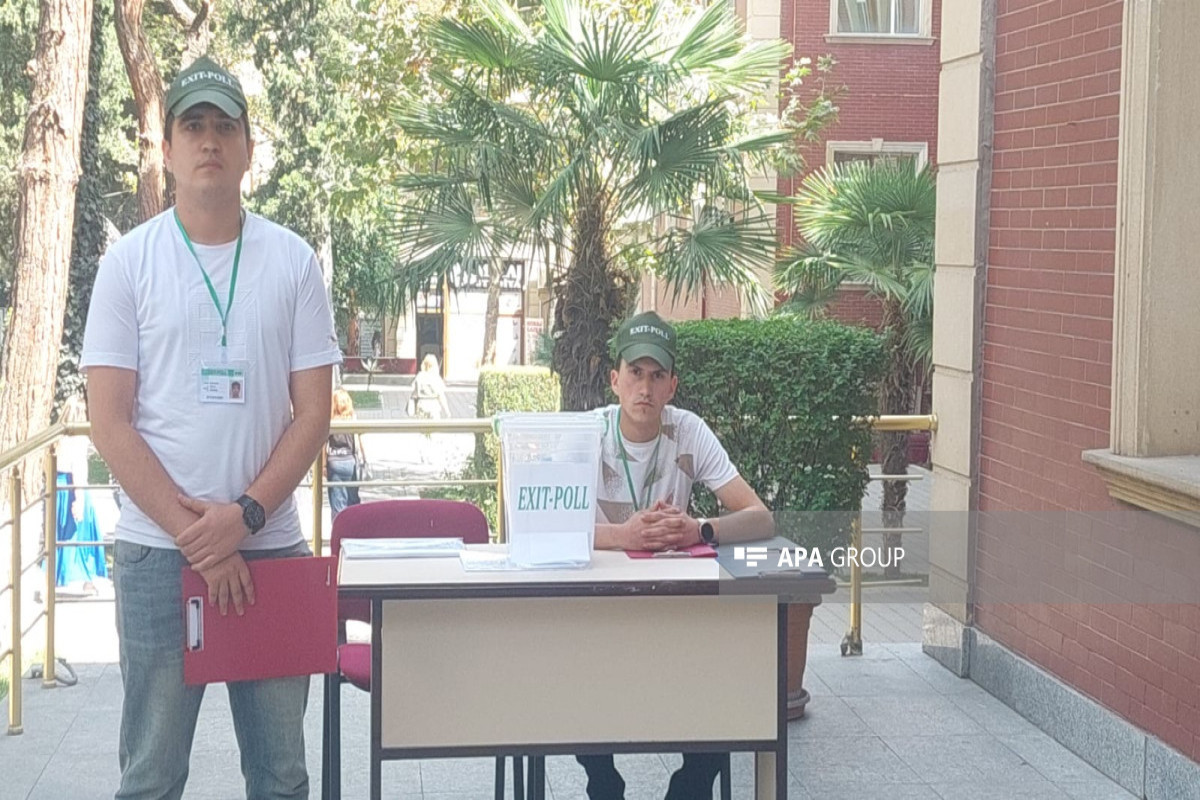 "Exit-poll" is being held in Ganja