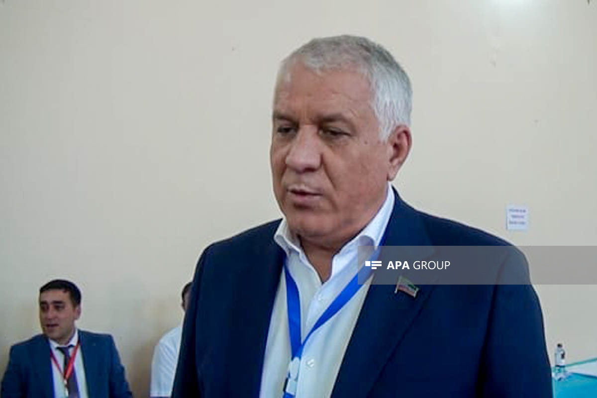 Firudin Rajabov, a member of the People