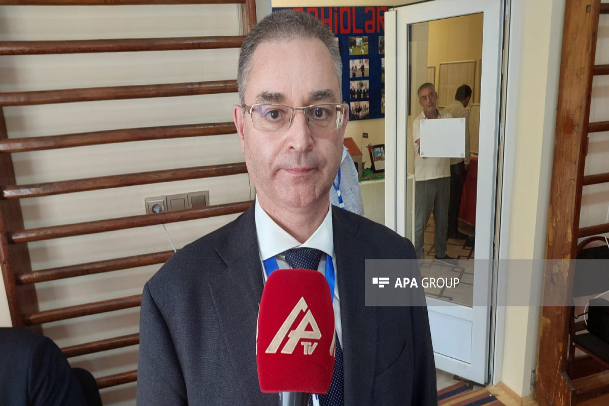 Igor Khalin, an observer from the Tyumen region of the Russian Federation