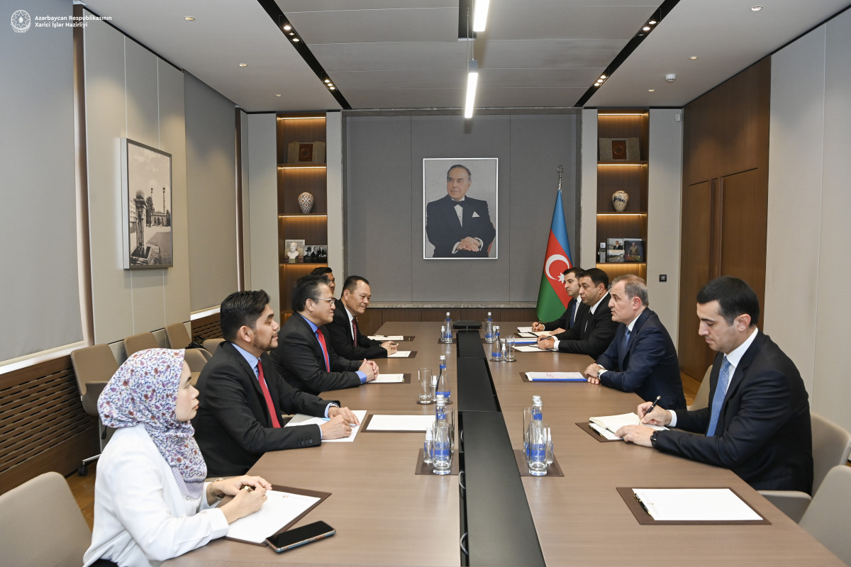 Azerbaijani FM meets with Deputy President of Malaysian Senate