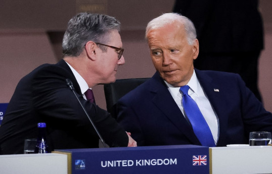 Keir Starmer, Joe Biden