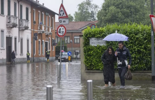1 missing, dozens stranded as floods lash northern Italy