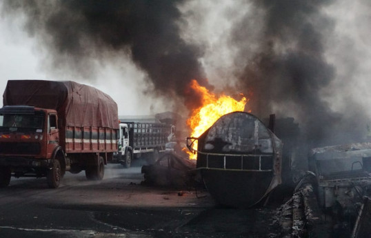 At least 48 killed in Nigerian fuel truck explosion