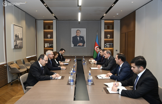 Azerbaijani FM received Türkiye's Special Envoy on normalization process with Armenia