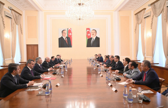 PM Ali Asadov met President of Turkish Supreme Court of Appeals