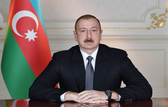 President of the Republic of Azerbaijan Ilham Aliyev