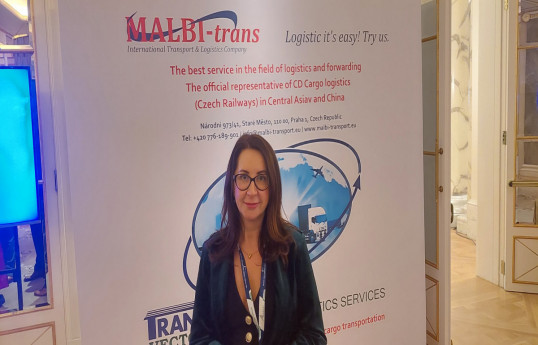 Liliana Krutonog, chief executive officer of the international transport and logistics company "MALBI-trans" of the Czech Republic