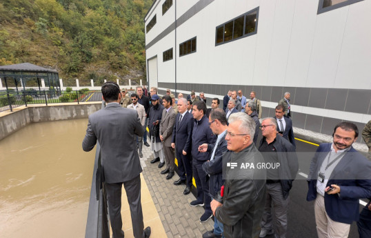 Foreign diplomats accredited in Azerbaijan visited "Yukhari Vang" HPP in Kalbajar-PHOTO -VIDEO 