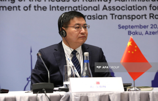 Yang Bin, the president of China Railway Container Transport Corp. Ltd. (CRCT)