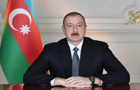 Ilham Aliyev, the President of the Republic of Azerbaijan