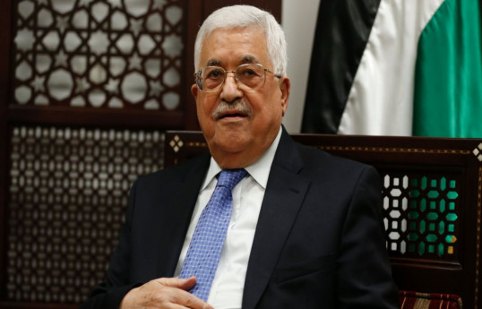 President of Palestine Mahmoud Abbas