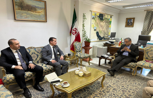 Azerbaijani Ambassador to Iran met with Director General of Iranian MFA Department