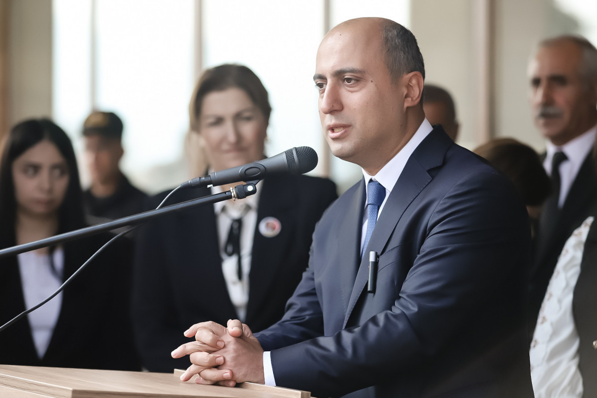 Emin Amrullayev, the Minister of Education and Science of Azerbaijan