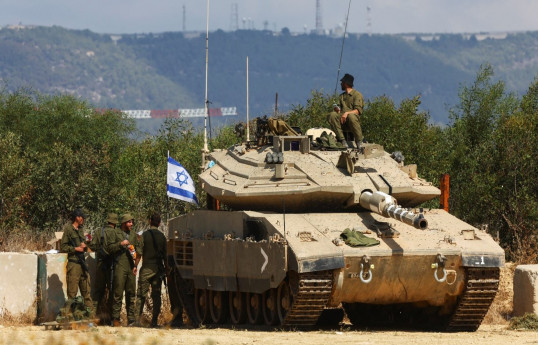 Hezbollah fighters claim Merkava tank hit on Israeli border