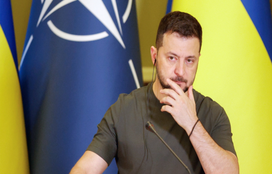 Ukrainian President Volodymyr Zelenskiy