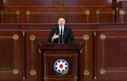 Ilham Aliyev, President of the Republic of Azerbaijan