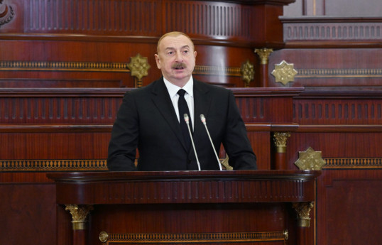 Ilham Aliyev, the President of the Republic of Azerbaijan