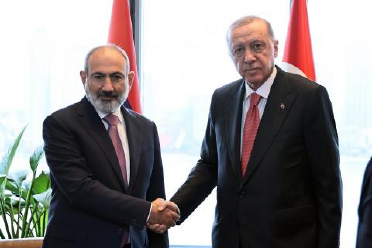 Nikol Pashinyan, Recep Tayyip Erdogan