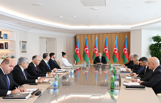 President Ilham Aliyev: In terms of foreign debt ratio to the gross domestic product, Azerbaijan is among the world's leading countries