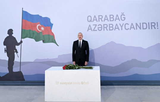 Ilham Aliyev, President of the Republic of Azerbaijan