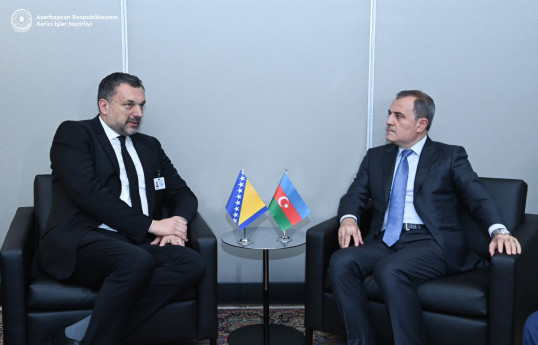 Azerbaijani, Bosnian FMs discuss regional reconstruction and peace efforts