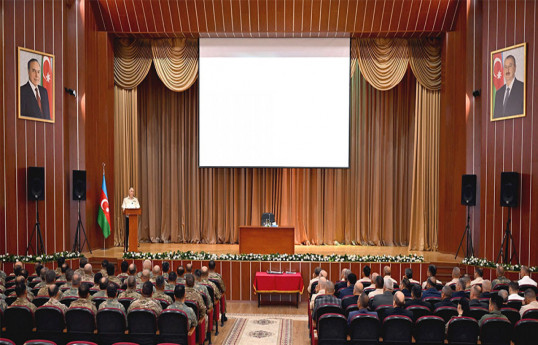 Chief of the General Staff met with the commanders and chiefs who participated in sessions