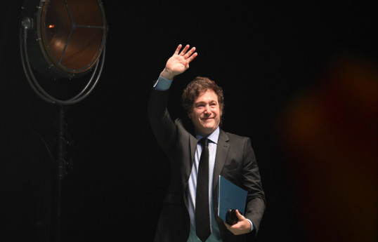 Argentine President Javier Milei